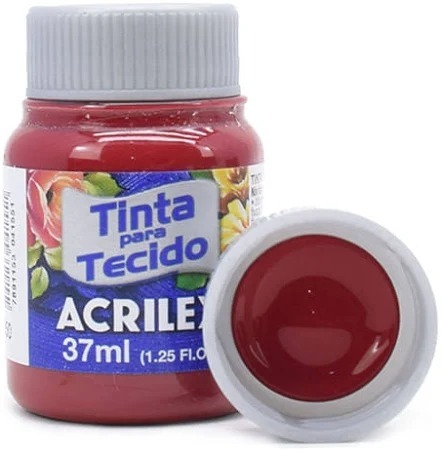 TINTA TECIDO ACRILEX VERMELHOS